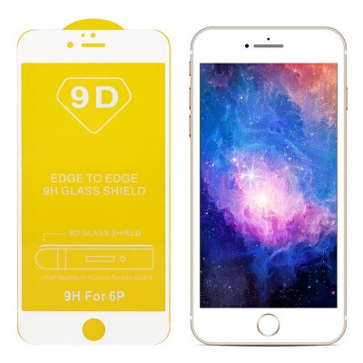 Heltäckande Skärmskydd iPhone 6 Plus och iPhone 6S plus