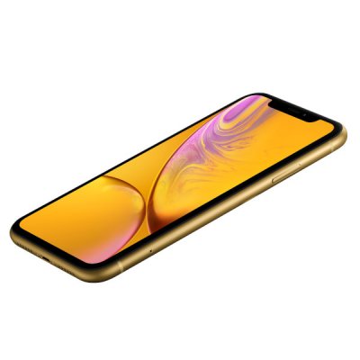 apple iphone xr 4g smartphone 64 mobiltelefon 6.1 tum liquid retina gul mh6q3zd/a a2105 IP67 a12 bionic gul
