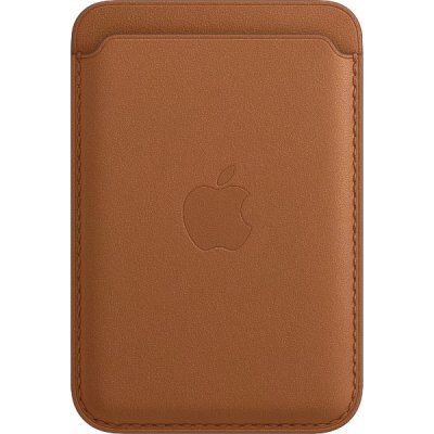 Apple Läderplånbok med MagSafe passar till iPhone kompatibel modell Saddle Brown Brun