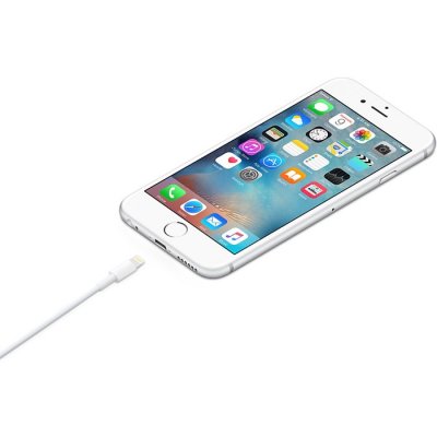 Apple Lightning USB-kabel (vit) 2 M Original MD819ZMA