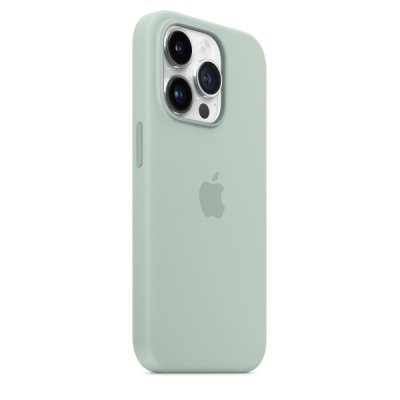 Apple Silikonskal med MagSafe till iPhone 14 Pro Suckulent