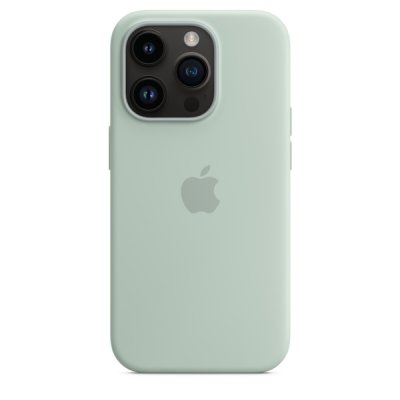 Apple Silikonskal med MagSafe till iPhone 14 Pro Suckulent