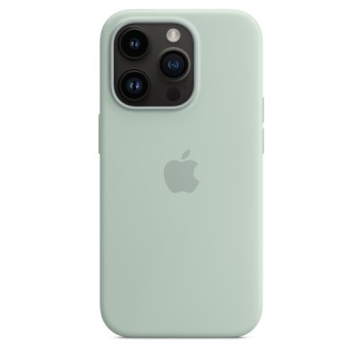 Apple Silikonskal med MagSafe till iPhone 14 Pro Suckulent
