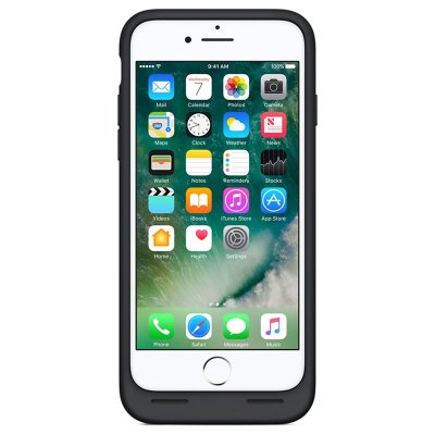 Apple iPhone 7 Smart Batteriskal - Svart