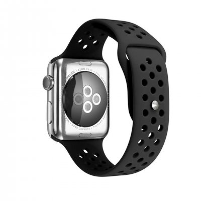 apple watch 38mm black strap back