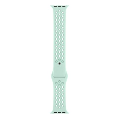 apple watch 40mm 42mm armband turkos tropisk turquoise vit white