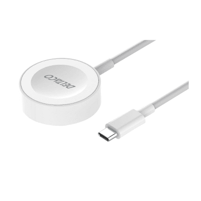 Apple Watch Trådlös laddare USB-C 1m kabel - Vit