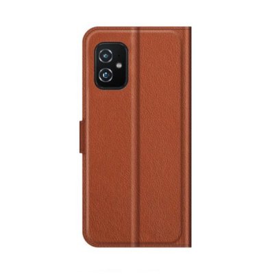Asus Zenfone 8 5G Plånboksfodral med Stativ Brun