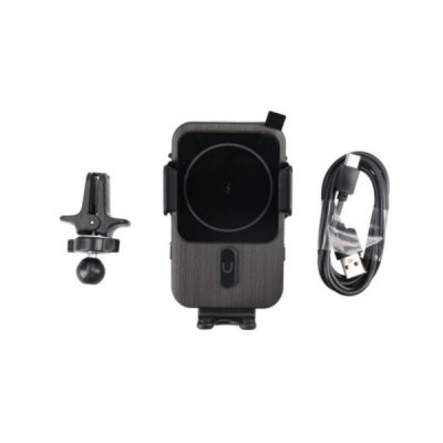 Automatisk Bilhållare med 15W Trådlös Laddning Säkert och Smidigt