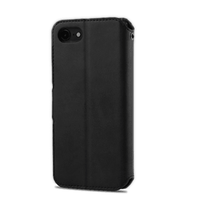 iPhone 8 Läderskal svart azns plånbok