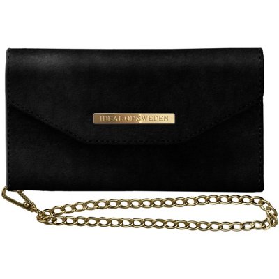 iDeal Mayfair Clutch Velvet plånboksfodral till iPhone XS MAX - Svart