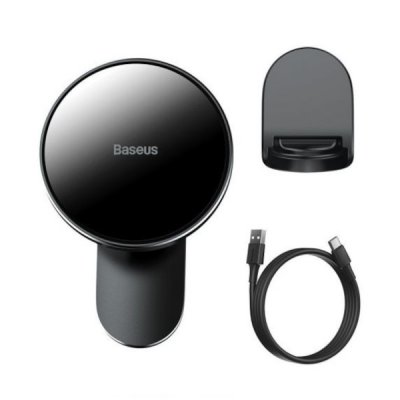 Baseus Magnetisk Mobilhållare med 15W Trådlös laddning