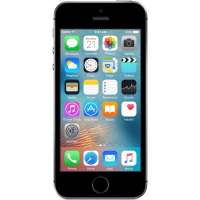 Begagnad iPhone SE 128GB (2016) i Toppskick Klass A - Rymdgrå