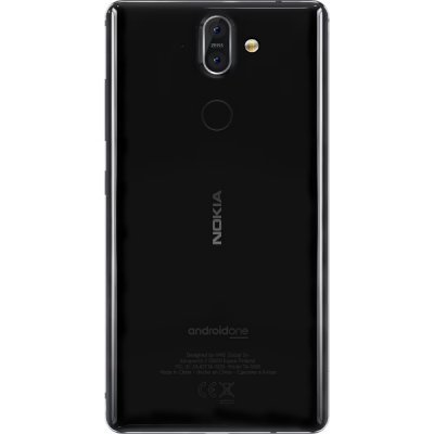 begagnad hmd global nokia 8 sirocco 128gb grade a smartphone svart