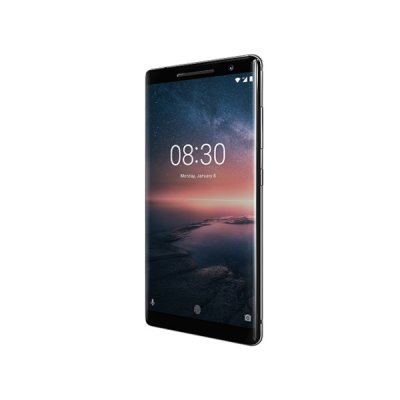 begagnad hmd global nokia 8 sirocco 128gb grade a smartphone svart
