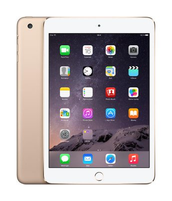 begagnad ipad mini 3 128GB wifi Guld/Vit