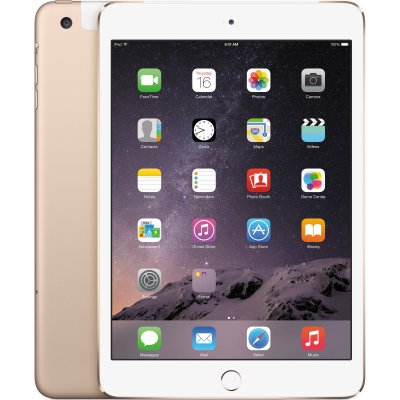 begagnad ipad mini 3 64GB wifi + 4g guld