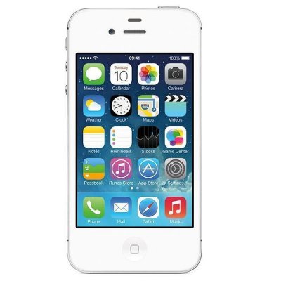 Begagnad billig iPhone 4S 8GB olåst - vit.