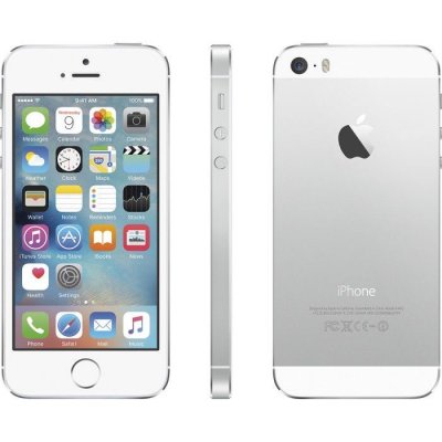 begagnad iPhone 5S 32gb silver i bra skick