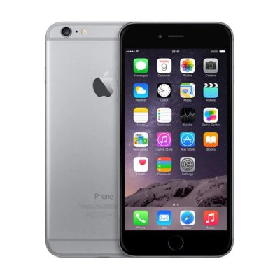 begagnad iphone 6 16gb rymdgrå grade c okej skick