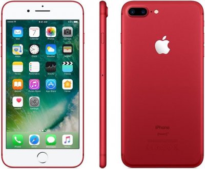 Begagnad iPhone 7 Plus 128GB Röd (PRODUCT) RED Special Edition Olåst i toppskick Klass A