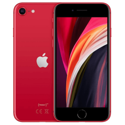 Begagnad iPhone SE 2020 128GB Röd Olåst i toppskick Klass A