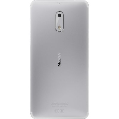 begagnad nokia 6 duos 32gb smartphone grade a toppskick silver