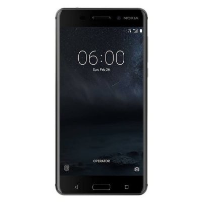 begagnad nokia 6 duos 32gb smartphone grade a toppskick svart
