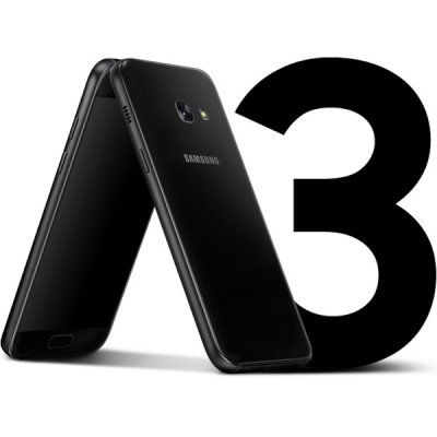 begagnad samsung galaxy a3 2017 grade a toppskick svart