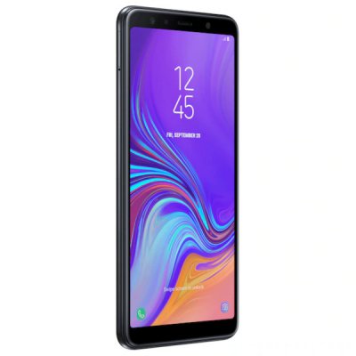 begagnad samsung galaxy a7 2018 64gb grade b bra skick svart