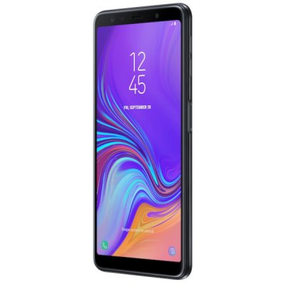 begagnad samsung galaxy a7 2018 64gb grade b bra skick svart