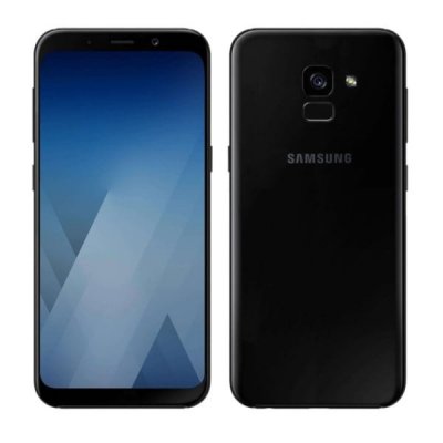 Begagnad Samsung Galaxy A8 2018 Duos 32GB Grade A Svart