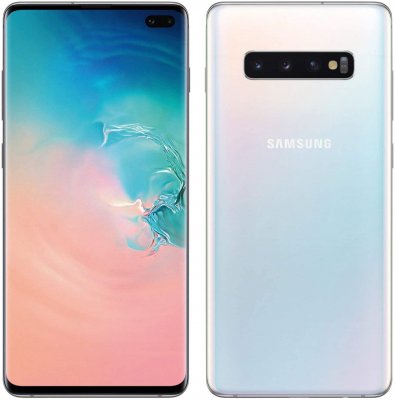 Begagnad Samsung Galaxy S10 Plus 128GB Prism Vit Olåst