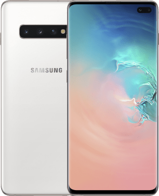 Billig Begagnad Samsung Galaxy S10 Plus 512GB Vit Olåst