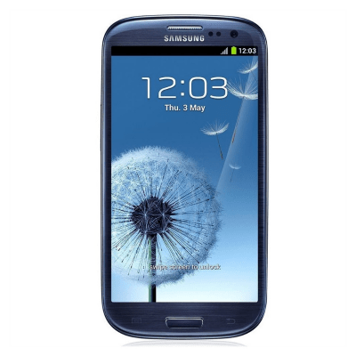 Begagnad Samsung Galaxy S3 16GB Blå Olåst i bra skick Klass B