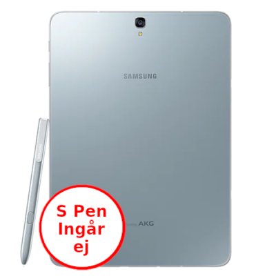 begangad samsung galaxy tab s3 32gb silver vit bra skick klass b teknikhouse