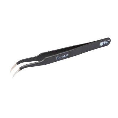 curved kurvad tweezers best pincett 205esd phone repair angle