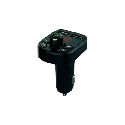 Biladapter 12-24V 3.1A FM Sändarmodulator S5 Bluetooth