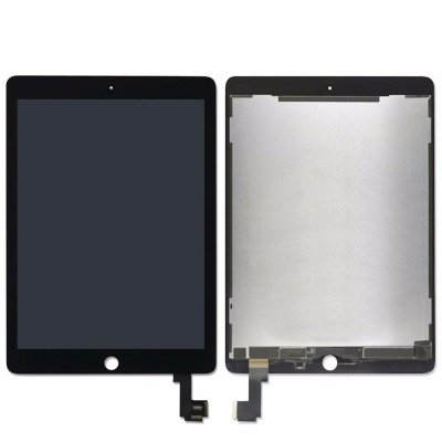 IPad Air 2 Skärm/Display med LCD Svart
