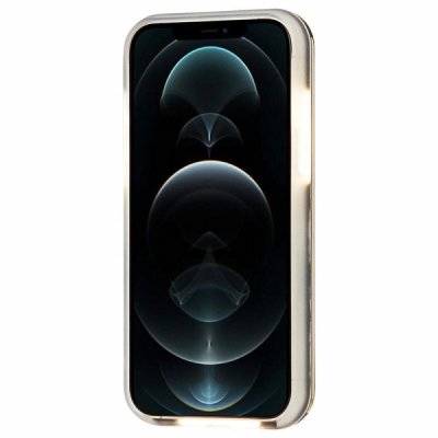 case mate lumee duo iphone 12 iphone 12 pro gold mirror mobilskal med ledbelysningsteknik metallic finish