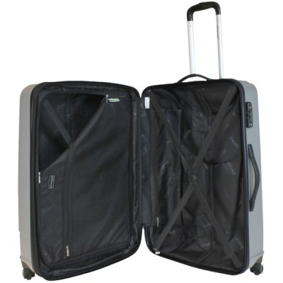 Cavalet Malibu Large Silver Resväska