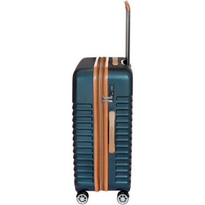 cavalet pasadena large dark blue tan reseväska