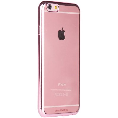 Viva Madrid Metalico Flex Case iPhone 6/6S - Blommande Rosa