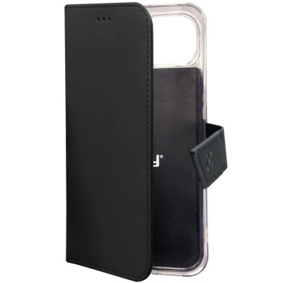 iPhone 14 Plus Plånboksfodral Wally - Svart