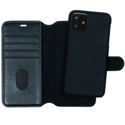 Champion 2 in 1 slim wallet case till iphone 12 mini svart