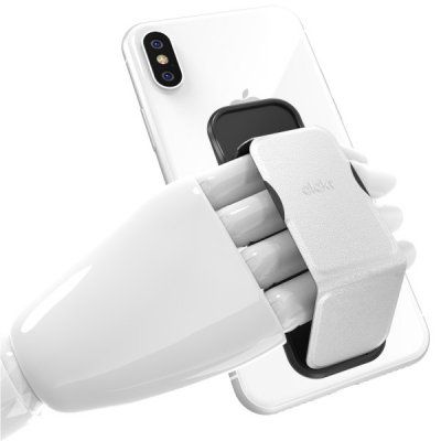 CLCKR Universell Mobilhållare Storlek S Silver-3
