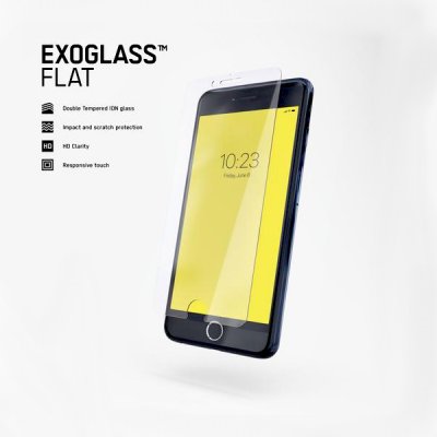 copter skärmskydd exoglass härdat glas skydd iphone 5 5s 5c se