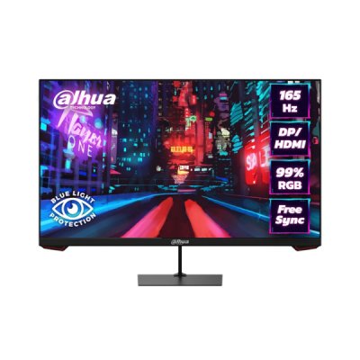 dahua 23.8-tum fhd 1080p ips 165hz 1 ms freesync gamingskärm