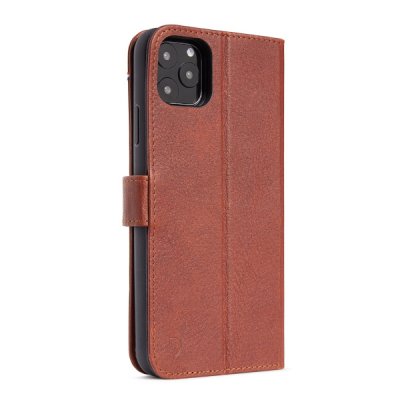 Decoded Full Grain Leather Detachable Wallet för iPhone 11 Pro Max Brun
