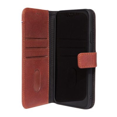 Decoded Full Grain Leather Detachable Wallet för iPhone 11 Pro Max Brun